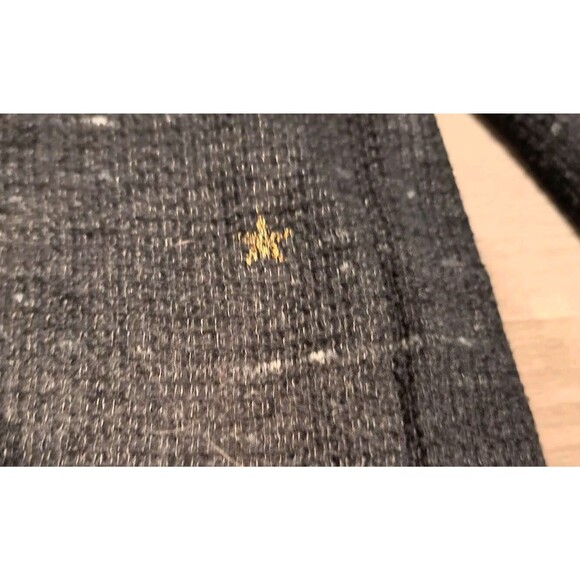 Victoria's Secret Black Thermal Gold Star "I've Been Good(ish)" Sleep Gown Sz XS - Picture 6 of 8